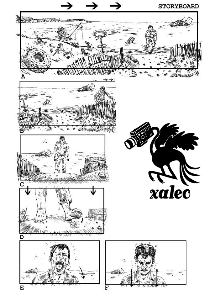 Xaleo / Léo Meslet storyboard